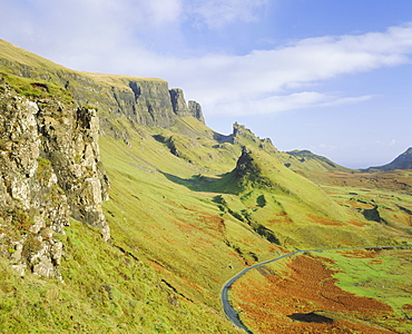 The Quiraing, Isle of Skye, Highlands Region, Scotland, UK, Europe