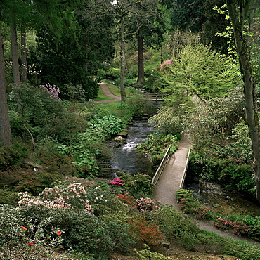 Bodnant Gardens, Gwynedd, North Wales, Wales, United Kingdom, Europe