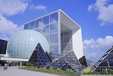 La Grande Arche, La Defense, Paris, France, Europe