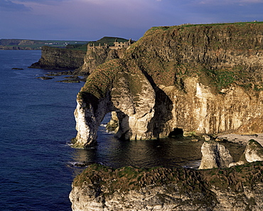 White Rocks and Wishing Arch, County Antrim, Northern Ireland, United Kingdom, Europe