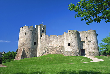 Chepstow Castle, Gwent, Wales, United Kingdom, Europe