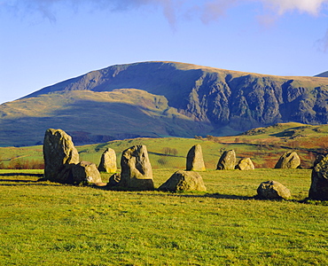 Castlerigg Stone Circle, Cumbria, Lake District, England