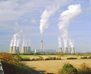 Drax Power Station, North Yorkshire, England, UK