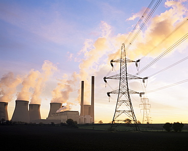 Ferrybridge Power Station, North Yorkshire, England, United Kingdom, Europe