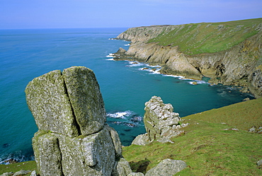 Jenny's Cove, Lundy Island, Devon, England, UK