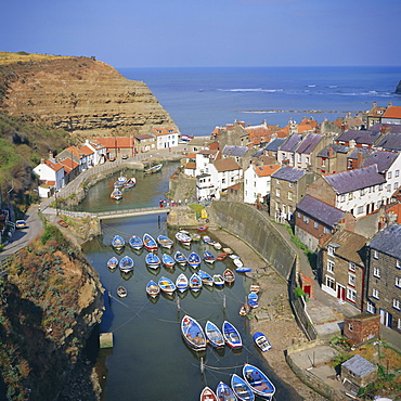 Staithes, North Yorkshire, England, UK, Europe