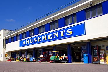 Amusement Arcade, Promenade, Bournemouth, Dorset, England, United Kingdom, Europe