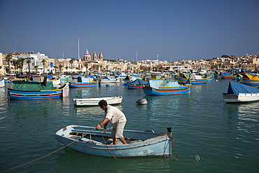 Marsaxlokk, Malta, Mediterranean, Europe