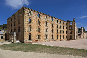 Main block, Port Arthur Historic Penal Colony, Tasmania, Australia, Pacific