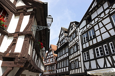 Medieval buildings, Petite France, UNESCO World Heritage Site, Strasbourg, Alsace, France, Europe