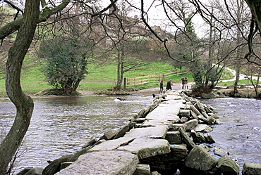 Tarr Steps, Exmoor National Park, Somerset, England, United Kingdom, Europe