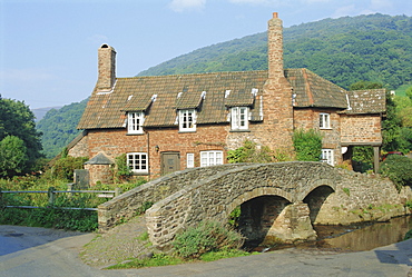 Pack Horse Bridge, Allerford, Exmoor, Somerset, England, UK