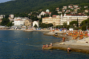 Opatija seafront, Istria, Croatia