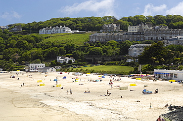 Porthminster Beach, St. Ives, Cornwall, England, United Kingdom, Europe