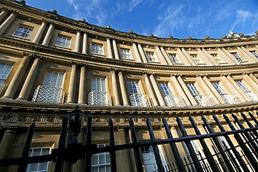 The Circus, Bath, UNESCO World Heritage Site, Avon, England, United Kingdom, Europe