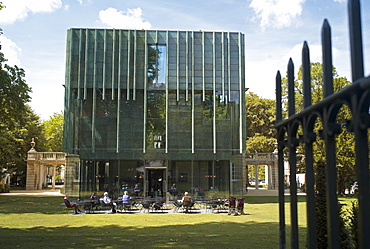 The new extension to Holburne Museum, Bath, Avon, England, United Kingdom, Europe