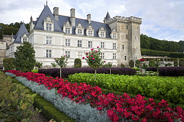 Chateau de Villandry, UNESCO World Heritage Site, Indre-et-Loire, Loire Valley, France, Europe