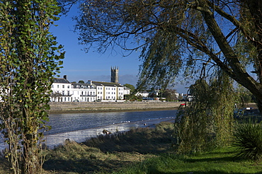 River Taw, Barnstaple, North Devon, England, United Kingdom, Europe