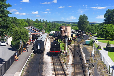 Buckfastleigh Station on the South Devon Railway, Buckfastleigh, Devon, England, United Kingdom, Europe