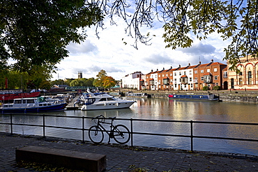 Bathurst Basin, the harbour, Bristol, England, United Kingdom, Europe