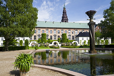 Library Gardens, Slotsholmen, Copenhagen, Denmark, Europe