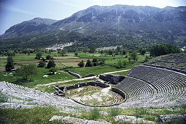 Dodoni theatre, Dodona, central Ipiros (Epirus), Greece, Europe