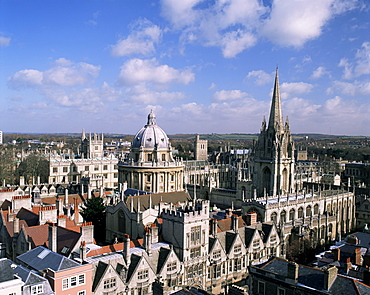 Oxford Spires, Oxford, Oxfordshire, England, United Kingdom, Europe