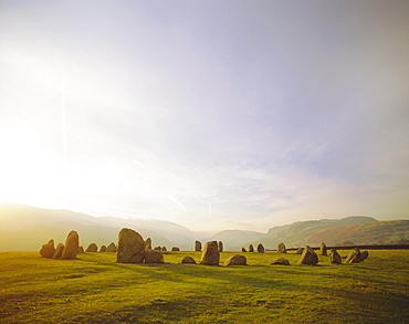 Castlerigg Stone Circle, Keswick, Cumbria, Lake District, England