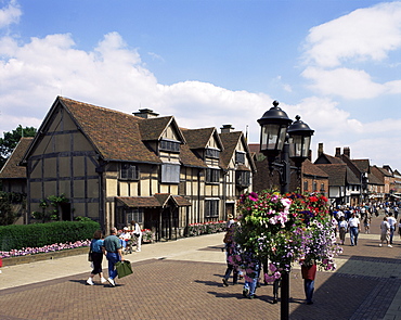 Shakespeare's birthplace, Stratford-upon-Avon, Warwickshire, England, United Kingdom, Europe