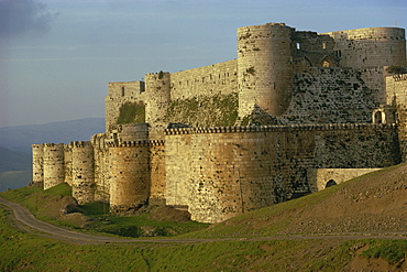 Krak des Chevaliers, UNESCO World Heritage Site, Syria, Middle East