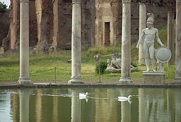 Hadrian's Villa, UNESCO World Heritage Site, Tivoli, Lazio, Italy, Europe