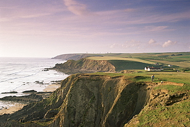 Coastline, Bude, Cornwall, England, United Kingdom, Europe