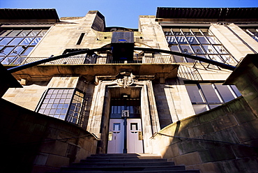 Glasgow School of Art, designed by Charles Rennie Mackintosh, Glasgow, Scotland, United Kingdom, Europe