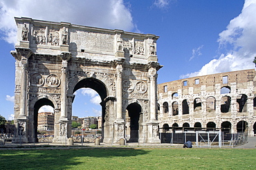 Arch of Constantine, Rome, Lazio, Italy, Europe