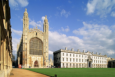 King's College, Cambridge, Cambridgeshire, England, United Kingdom, Europe