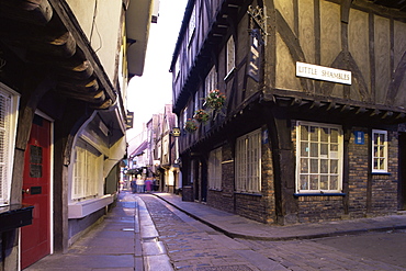 The Shambles, York, Yorkshire, England, United Kingdom, Europe