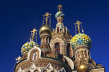 The Church of the Spilt Blood in St. Petersburg, Russia, Europe