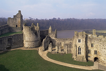 Chepstow Castle, Wales, United Kingdom, Europe