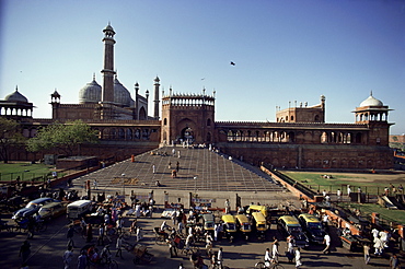 Jami Masjid, Old Delhi, Delhi, India, Asia