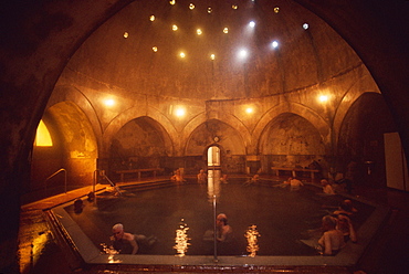 The Kiraly Baths, Budapest, Hungary, Europe