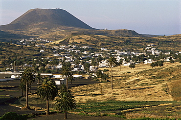 Village of La Haria, Lanzarote, Canary Islands, Spain, Europe