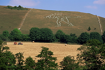 Cerne Abbas Giant, Cerne Abbas, Dorset, England, United Kingdom, Europe