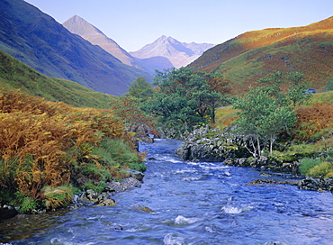 Glen Shiel, north west Highlands, Highlands Region, Scotland, UK, Europe