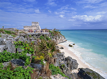 Mayan ruins of Tulum, Yucatan Peninsula, Mexico, North America