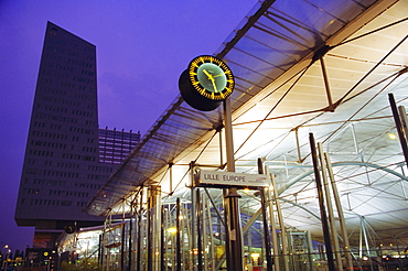 Lille Rail Station, Lille, France, Europe