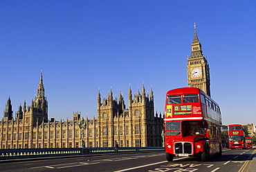 The Houses of Parliament (Palace of Westminster), UNESCO World Heritage Site, London, England, United Kingdom, Europe