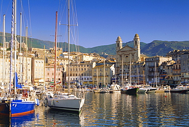 Bastia Harbour, Corsica, France, Europe