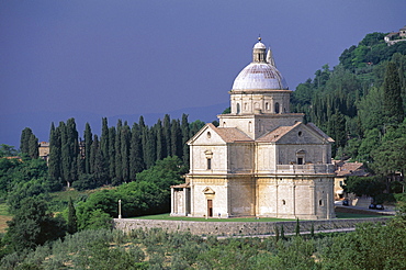 Madonna di San Biagio church, Montepulciano, Tuscany, Italy, Europe