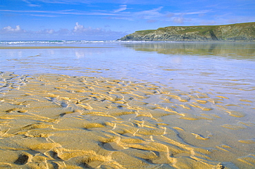 Holywell Bay near Newquay, Cornwall, England,UK 