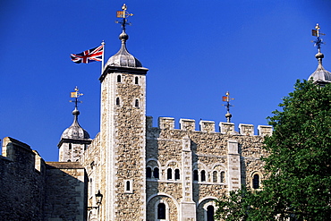 White Tower, Tower of London, UNESCO World Heritage Site, London, England, United Kingdom, Europe